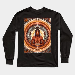 Explore the Cultural Depth: Australian Aboriginal Art and Unique Visual Traditions Long Sleeve T-Shirt